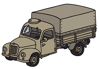 Image showing Classic military truck