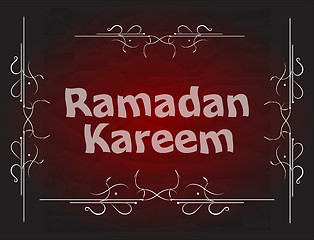 Image showing Ramadan Kareem, greeting background