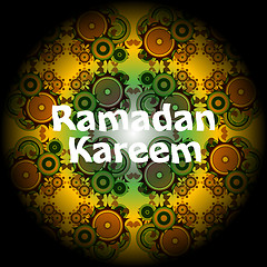 Image showing Ramadan Kareem beautiful greeting card