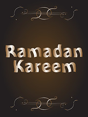 Image showing Ramadan Kareem Background