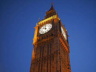 Image showing Big Ben in London