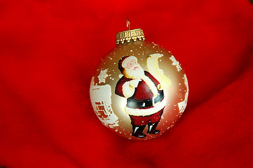 Image showing Santa Christmas Ornament