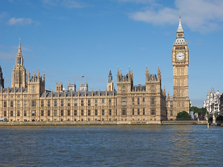 Image showing Houses of Parliament in London