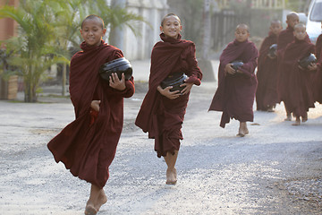 Image showing ASIA MYANMAR NYAUNGSHWE MONK