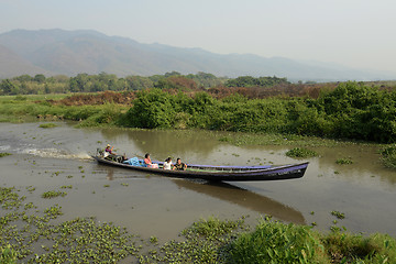 Image showing ASIA MYANMAR NYAUNGSHWE FLOATING GARDENS