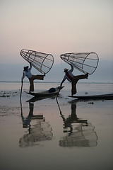 Image showing ASIA MYANMAR INLE LAKE