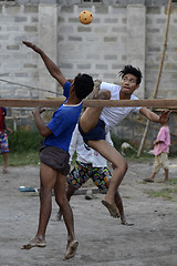 Image showing ASIA MYANMAR NYAUNGSHWE SPORT