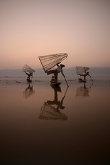 Image showing ASIA MYANMAR INLE LAKE