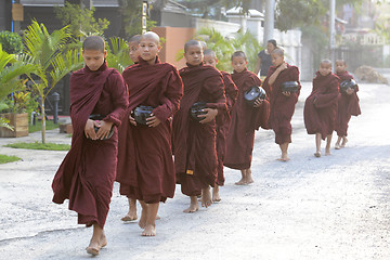 Image showing ASIA MYANMAR NYAUNGSHWE MONK