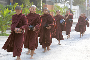 Image showing ASIA MYANMAR NYAUNGSHWE MONK