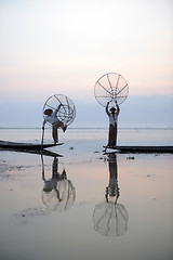 Image showing ASIA MYANMAR INLE LAKE