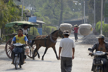 Image showing ASIA MYANMAR NYAUNGSHWE TRANSPORT