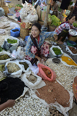 Image showing ASIA MYANMAR NYAUNGSHWE WEAVING FACTORY