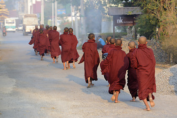 Image showing ASIA MYANMAR NYAUNGSHWE MONK