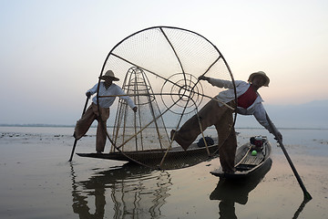 Image showing ASIA MYANMAR INLE LAKE