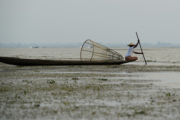 Image showing ASIA MYANMAR INLE LAKE