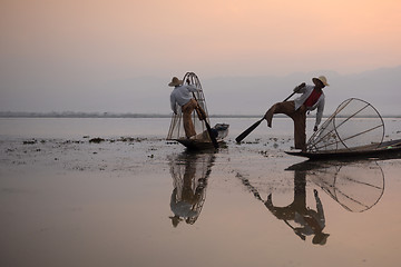 Image showing ASIA MYANMAR INLE LAKE