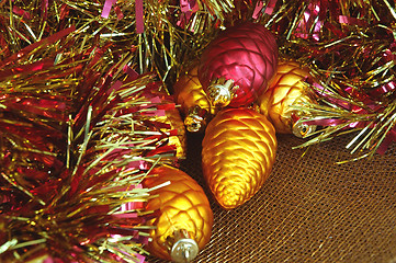 Image showing Christmas Ornaments