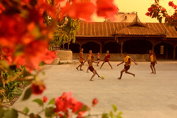 Image showing ASIA MYANMAR NYAUNGSHWE SOCCER FOOTBALL