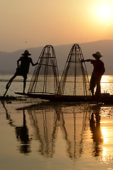 Image showing ASIA MYANMAR INLE LAKE