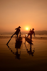 Image showing ASIA MYANMAR INLE LAKE