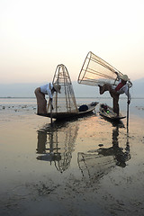 Image showing ASIA MYANMAR INLE LAKE