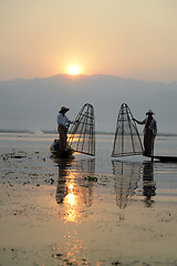 Image showing ASIA MYANMAR INLE LAKE