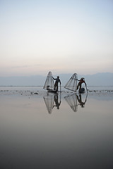 Image showing ASIA MYANMAR INLE LAKE