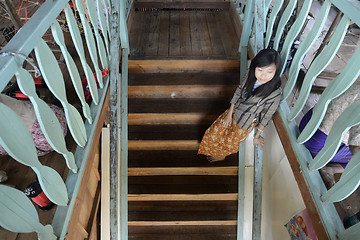 Image showing ASIA MYANMAR NYAUNGSHWE WEAVING FACTORY