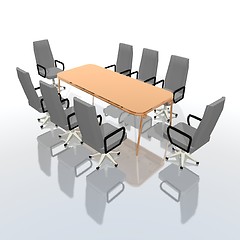 Image showing meeting room