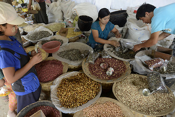 Image showing ASIA MYANMAR NYAUNGSHWE INLE LAKE MARKET