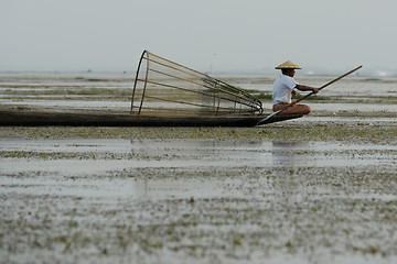 Image showing ASIA MYANMAR INLE LAKE