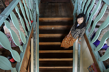 Image showing ASIA MYANMAR NYAUNGSHWE WEAVING FACTORY