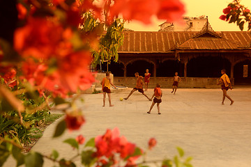 Image showing ASIA MYANMAR NYAUNGSHWE SOCCER FOOTBALL