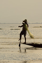 Image showing ASIA MYANMAR INLE LAKE