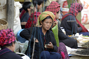 Image showing ASIA MYANMAR NYAUNGSHWE  MARKET