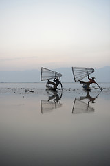 Image showing ASIA MYANMAR INLE LAKE