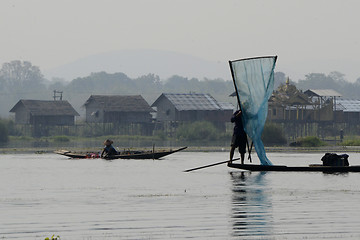 Image showing ASIA MYANMAR NYAUNGSHWE INLE LAKE