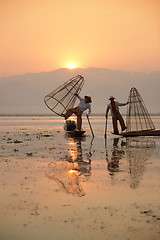 Image showing ASIA MYANMAR INLE LAKE