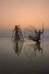 Image showing ASIA MYANMAR INLE LAKE