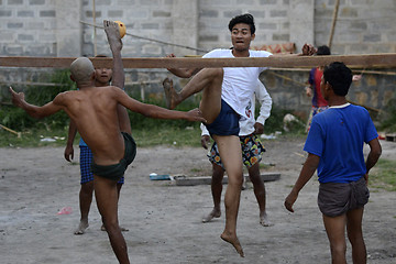 Image showing ASIA MYANMAR NYAUNGSHWE SPORT