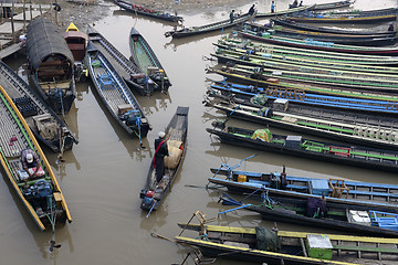 Image showing ASIA MYANMAR NYAUNGSHWE WEAVING FACTORY