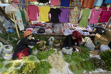 Image showing ASIA MYANMAR NYAUNGSHWE INLE LAKE MARKET