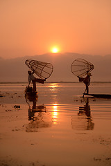 Image showing ASIA MYANMAR INLE LAKE