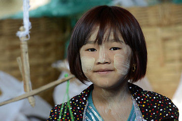 Image showing ASIA MYANMAR NYAUNGSHWE  MARKET