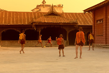 Image showing ASIA MYANMAR NYAUNGSHWE SOCCER FOOTBALL