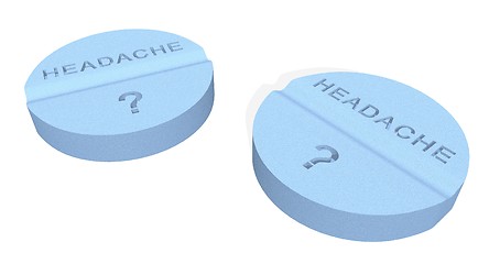 Image showing headache pills