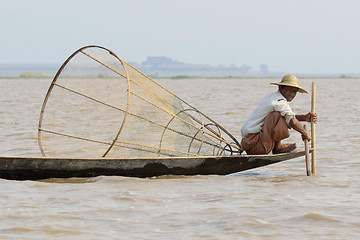 Image showing ASIA MYANMAR NYAUNGSHWE INLE LAKE