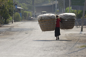 Image showing ASIA MYANMAR NYAUNGSHWE TRANSPORT