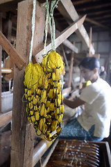 Image showing ASIA MYANMAR NYAUNGSHWE WEAVING FACTORY